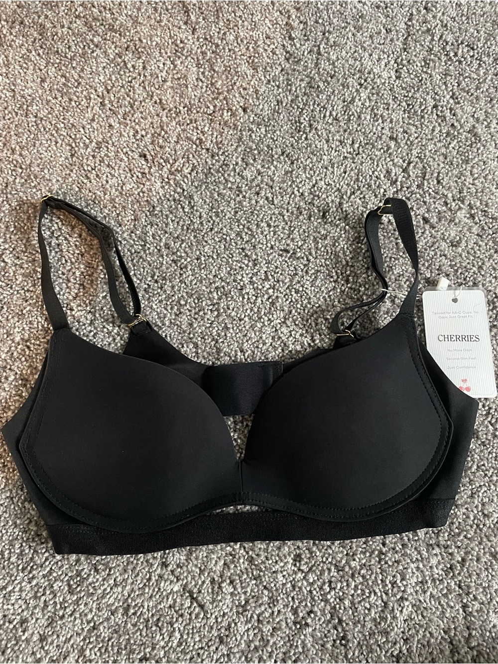 Women’s Black Smooth Contour Bra - Everyday Support